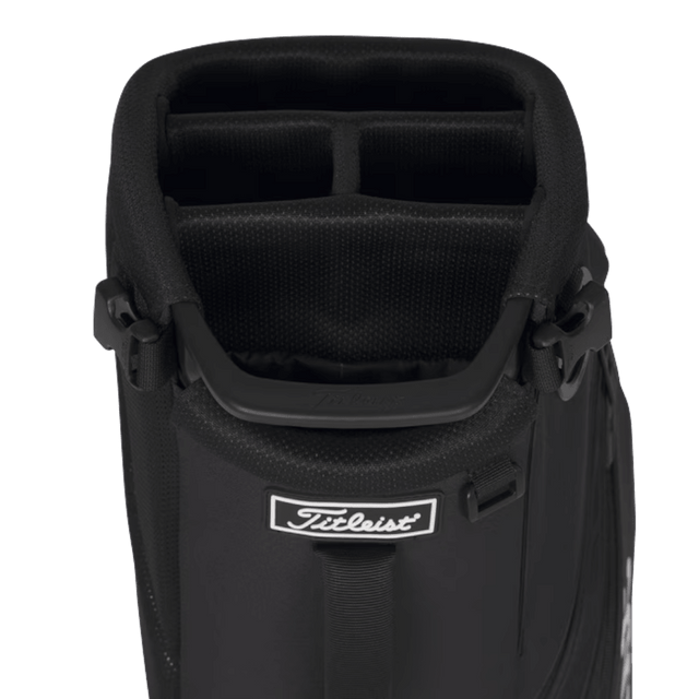 Titleist Players 4S Black/Black/White Stand Bag - One Golf
