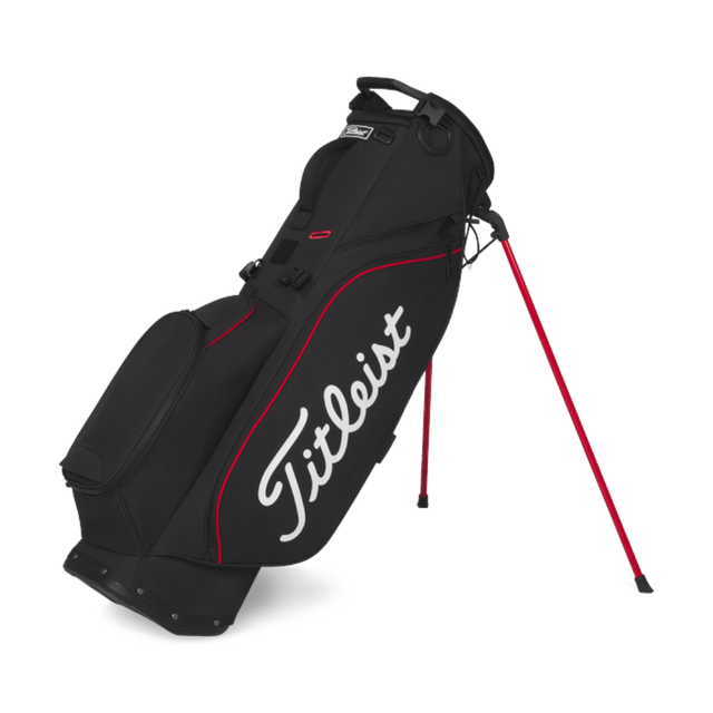 Titleist Players 4S Black/Red/White Stand Bag - One Golf