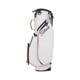 Titleist Players 4S Nautical Links White/Burgundy/Navy Stand Bag - One Golf