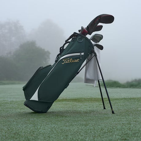 Titleist Players 4S Pine/White/Gold Stand Bag - One Golf
