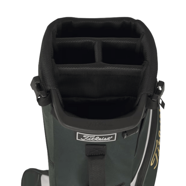 Titleist Players 4S Pine/White/Gold Stand Bag - One Golf