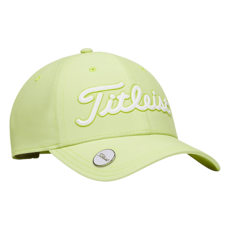 Titleist Players Performance Ball Marker Lime/White Cap - One Golf