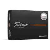 Titleist Pro V1 2025 Red AIM Performance White Golf Balls - One Golf
