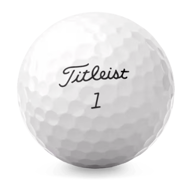 Titleist Pro V1 2025 Red AIM Performance White Golf Balls - One Golf