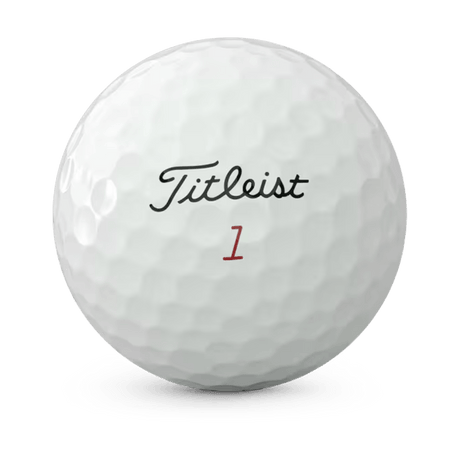 Titleist Pro V1x 2025 Black AIM Performance White Golf Balls - One Golf
