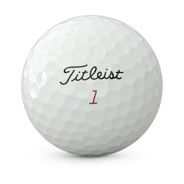 Titleist Pro V1x 2025 Black AIM Performance White Golf Balls - One Golf