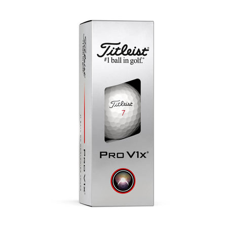 Titleist Pro V1x 2025 White Golf Balls - One Golf