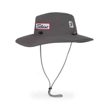 Titleist Tour Aussie Charcoal/White Sun Hat - One Golf