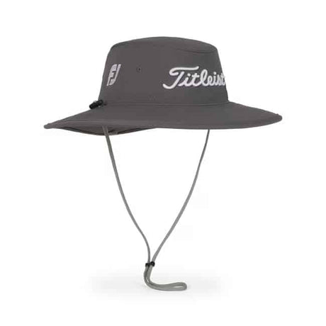 Titleist Tour Aussie Charcoal/White Sun Hat - One Golf