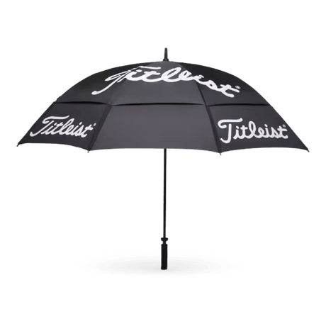 Titleist Tour Double Canopy Black/White Umbrella - One Golf