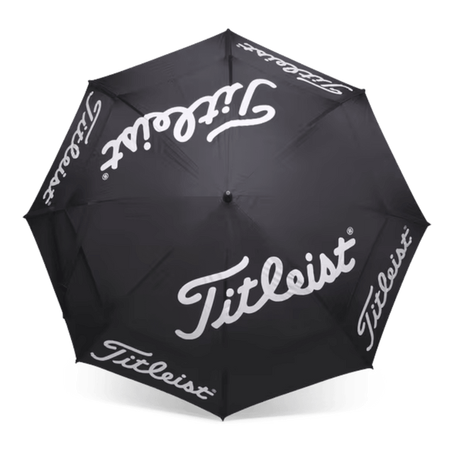 Titleist Tour Double Canopy Black/White Umbrella - One Golf