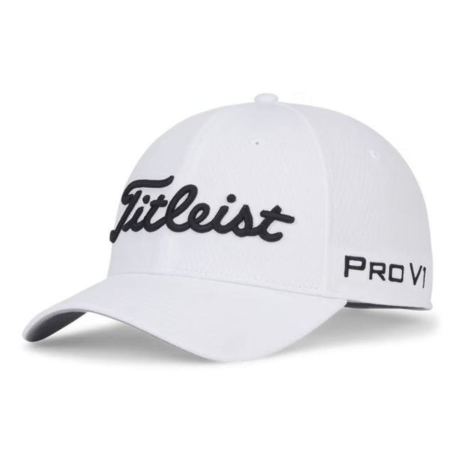 Titleist Tour Elite White/Black Cap - One Golf