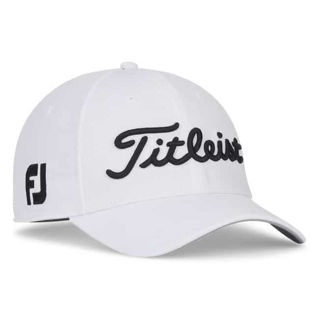 Titleist Tour Elite White/Black Cap - One Golf