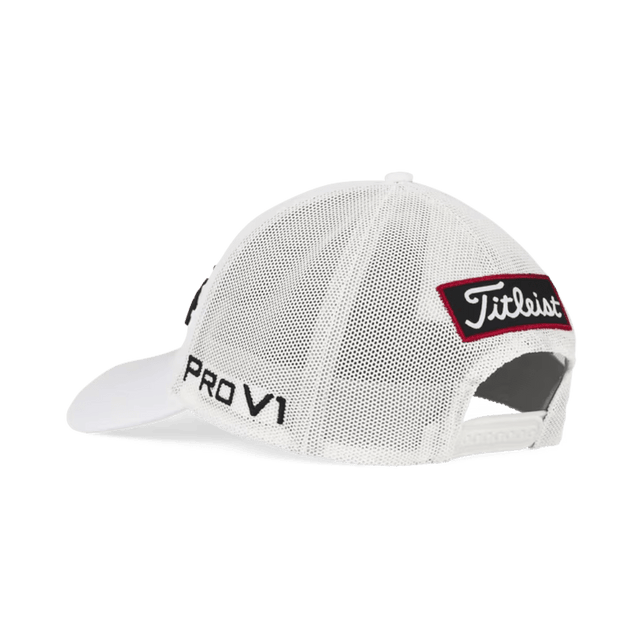Titleist Tour Performance Mesh White/Black Cap - One Golf