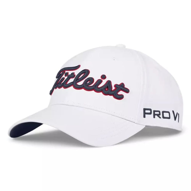 Titleist Tour Performance White/Navy/Red Cap - One Golf