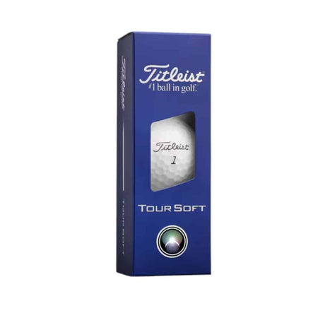 Titleist Tour Soft 2026 White Golf Balls - One Golf