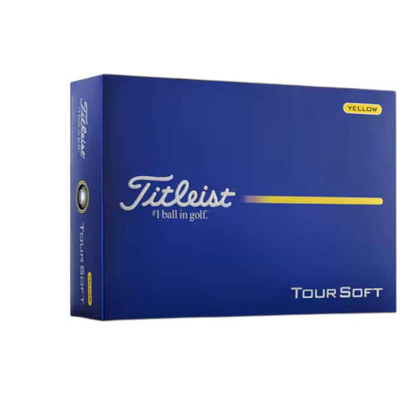 Titleist Tour Soft 2026 Yellow Golf Balls - One Golf