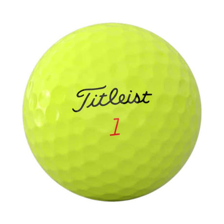 Titleist Trufeel 2026 Yellow Golf Balls - One Golf