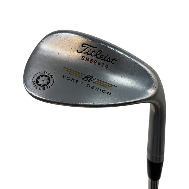 Titleist Vokey Spin Milled Tour Chrome 56º Wedge - One Golf