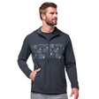Travis Mathew Black Tech Hoodie - One Golf