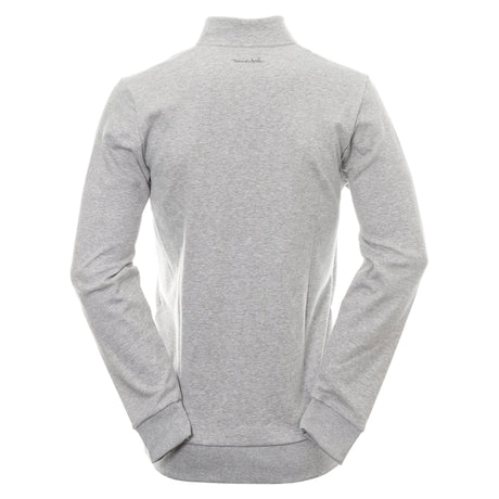 Travis Mathew Cloud 2.0 1/4 Zip Light Grey - One Golf