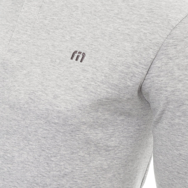Travis Mathew Cloud 2.0 1/4 Zip Light Grey