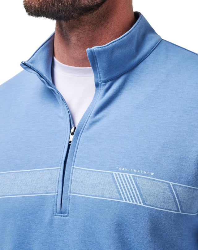 Travis Mathew Upgraded CS Quiet Harbour Quarter Zip