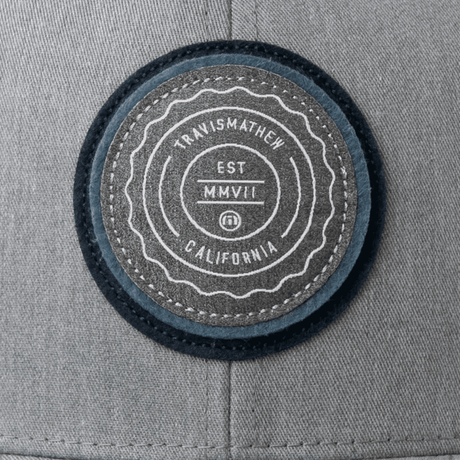 Travis Mathew The Patch Grey Cap Grey - One Golf