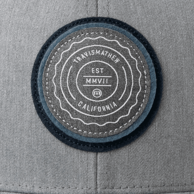 Travis Mathew The Patch Grey Cap Grey - One Golf