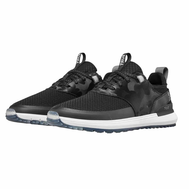 True Linkswear LUX Hybrid Black Golf Shoe