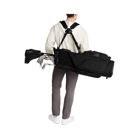 TUMI Alpha Black Golf Stand Bag - One Golf