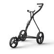 Wishbone One Charcoal/Black Push Cart - One Golf