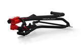 Wishbone One Charcoal/Lime Push Cart - One Golf