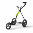 Wishbone One Charcoal/Lime Push Cart - One Golf