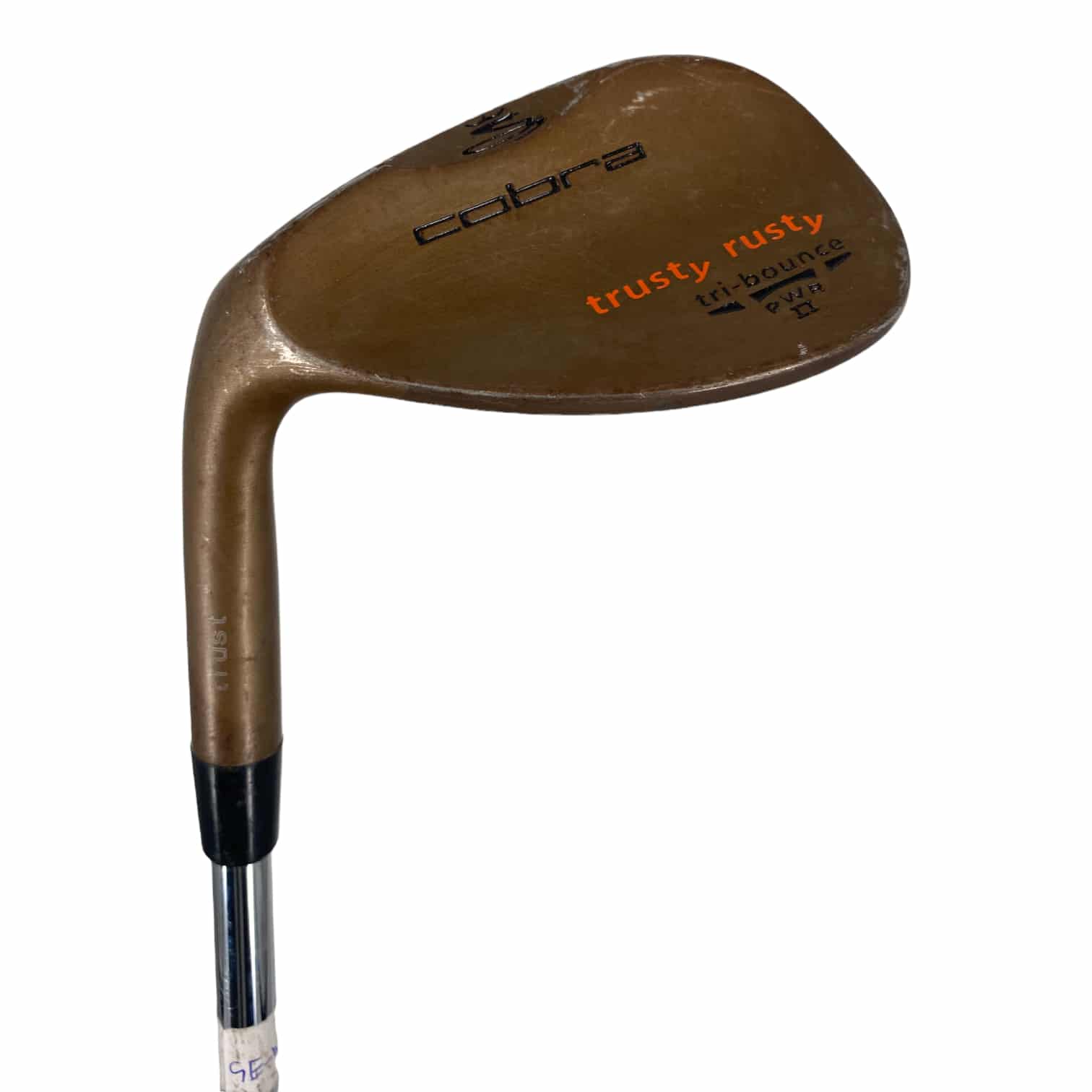 COBRA Trusty Rusty #Lw61° PWR Tri-Bounce Cobra Trusty Rusty Tri-Bounce 55º Copper Wedge | One Golf