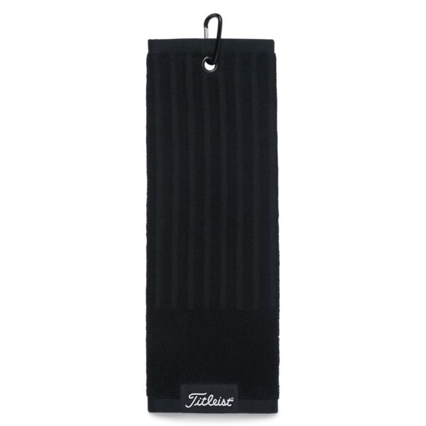Titleist Black Trifold Cart Towel