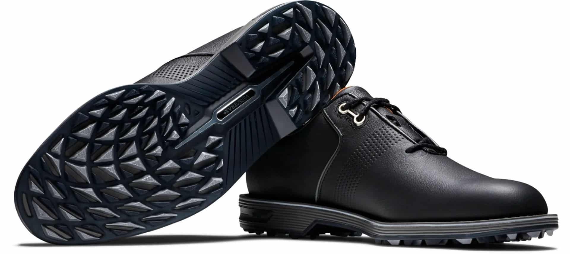 FootJoy DryJoys Premiere Series Flint Black Golf Shoe | One Golf
