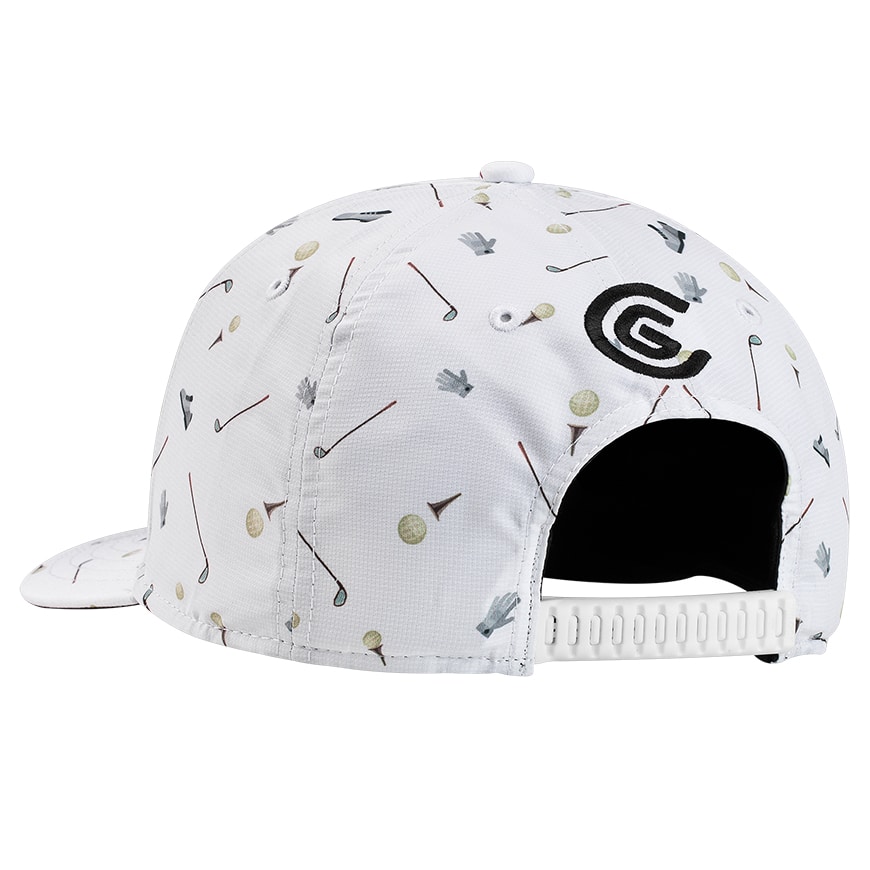 CG speckle hat white 1
