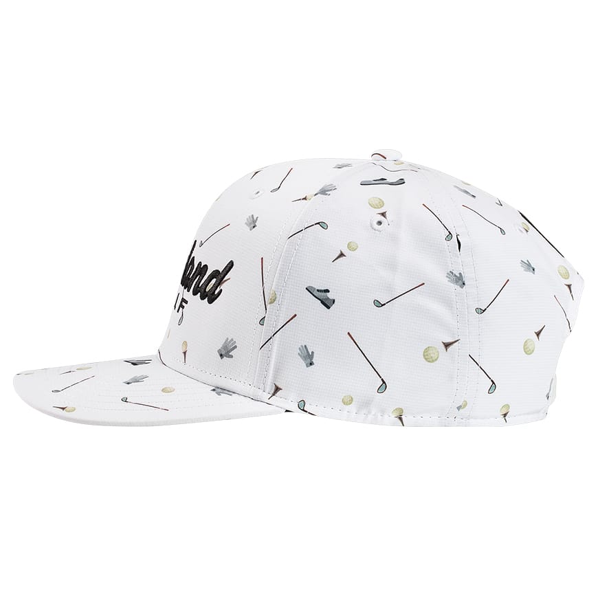 CG speckle hat white 3