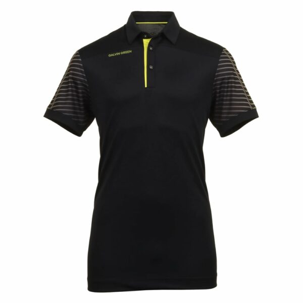 Galvin Green Milion Black/Lime Golf Shirt
