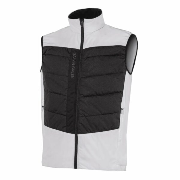 Galvin Green Lauro White/Black Golf Vest