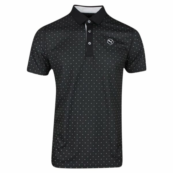 Puma Pure Geo Black Polo
