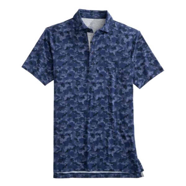 Johnnie-O Camino Performance Navy Polo