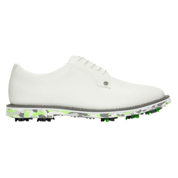G/FORE Gallivanter G/Lock Full Grain Leather Snow/Gecko Golf Shoe