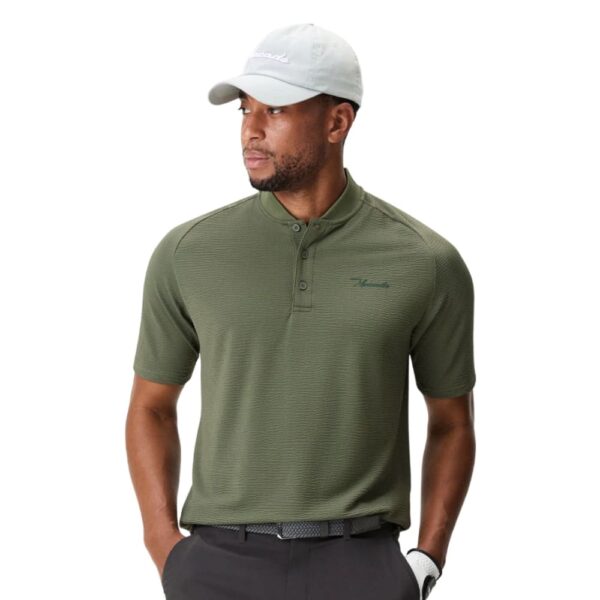 Macade Club Forest Green Bomber Shirt