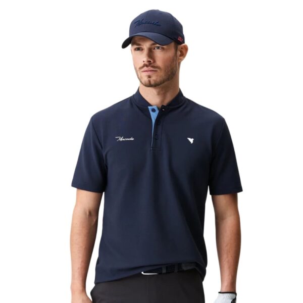 Macade Heath Navy Bomber Shirt