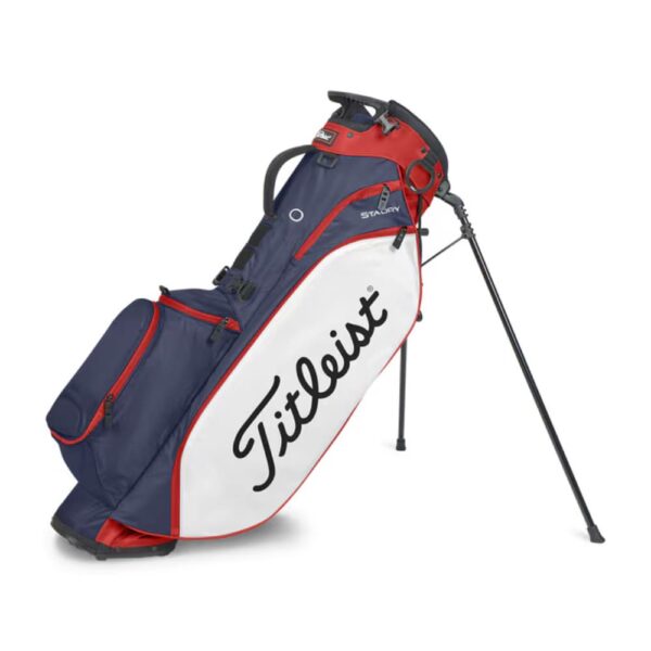 Titleist Players 4 Stadry Navy/White/Red Stand Bag
