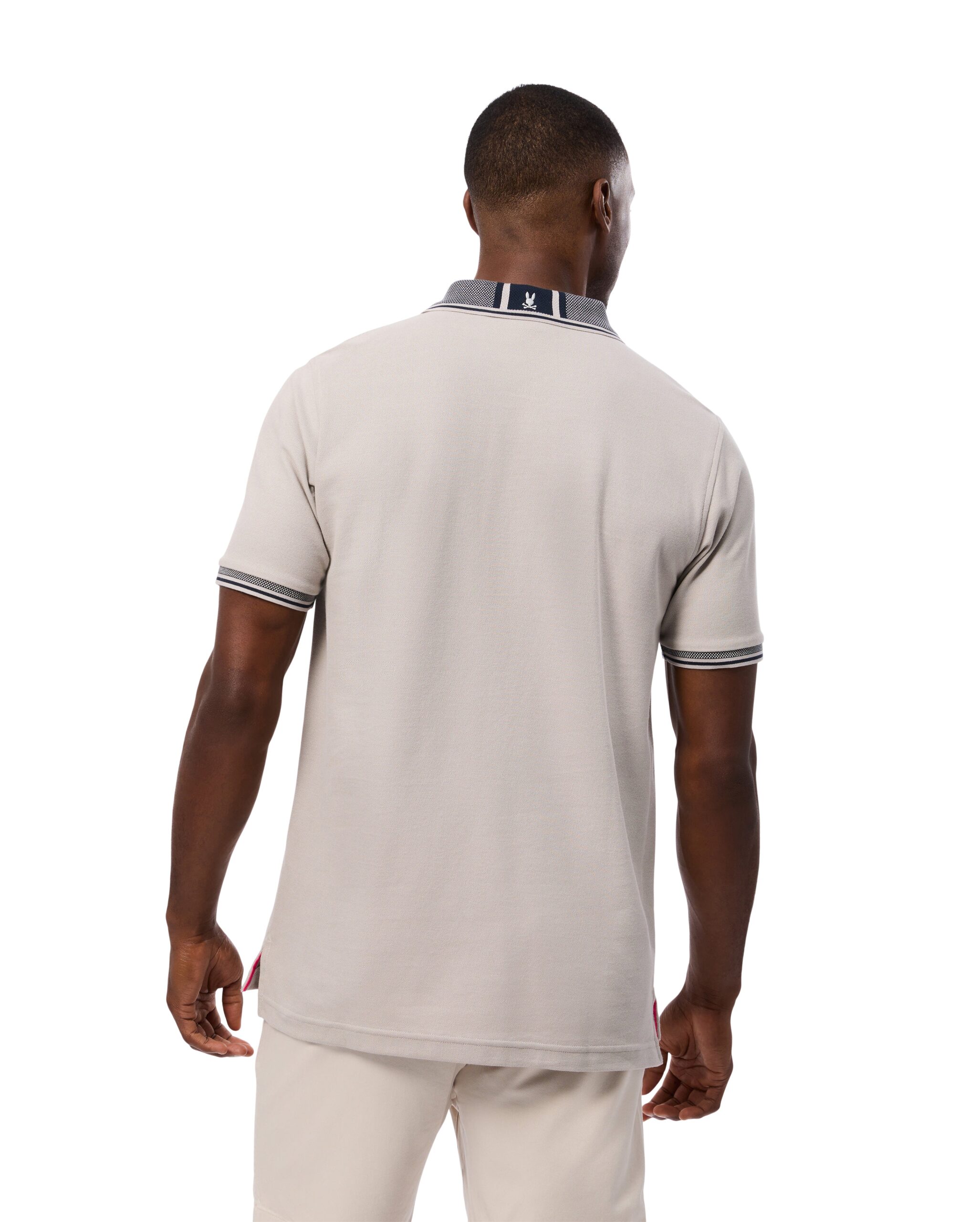 MEN PURE MOHAIR100％ POLO Psycho Bunny Bradford Oyster Polo | One Golf