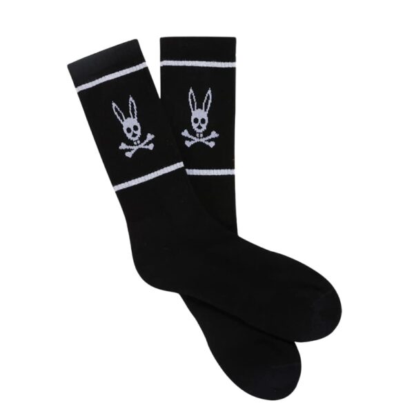 Psycho Bunny Black Socks