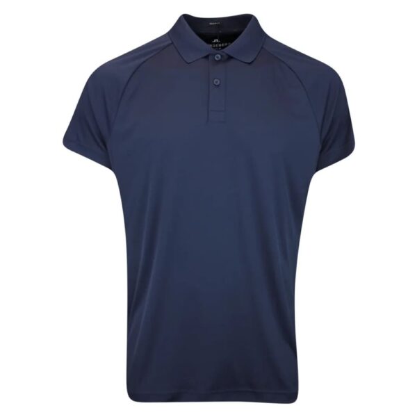 J.Lindeberg Sola Regular Fit Navy Polo